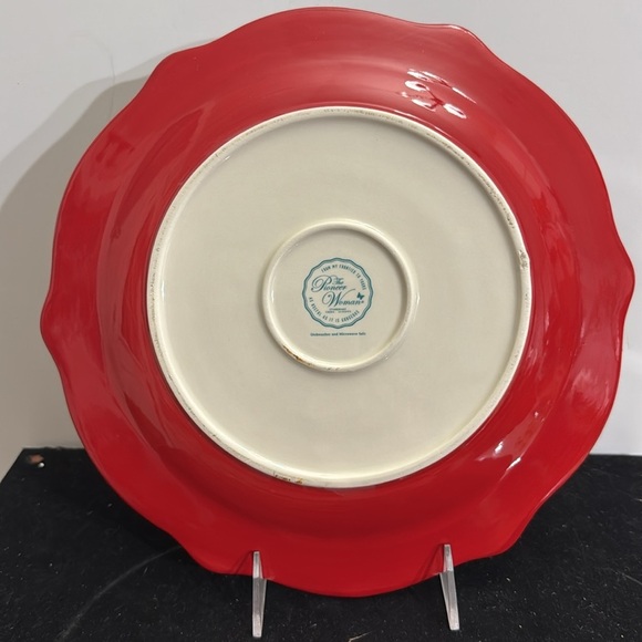 The Pioneer Woman Cheerful Rose 12.13-Inch Sharing Plates - Picture 2 of 2